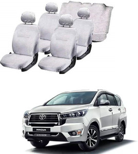 CoverCrafters Cotton Car Seat Cover For Toyota Innova Crysta Price