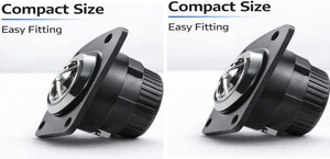 KAXTANG Kaxtang Tweeter & Speaker Coaxial Audio Stereo Mini Tweeter Car Universal Audio piezo tweeter speaker Tweeter Car Speaker