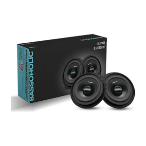 BASSOHOLIC BLSP065 Premium 6.5" High-Bass Car Speakers | Powerful Sound Two-Way Car Speakers | High Bass Sound | Universal Fit Coaxial Car Speaker