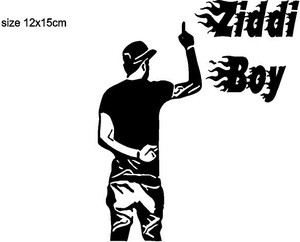 Decorative Stickers Bad Boy Bike Sticker AarnaDecals Sticker Decal