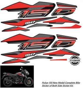 Pulsar 125 Pulsar 150 Red Sticker Stylemazee Sticker Decal For - Main Image