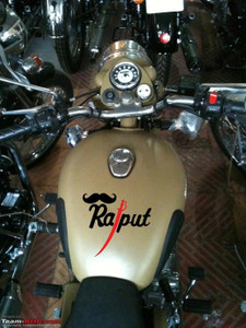Royal Enfield Rajput Bike Stickers Rajputana Customs Rajput Bullet