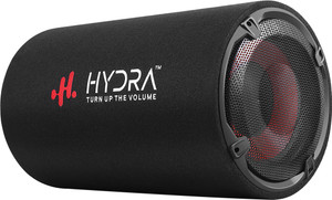 हाइड्रा HY-SONIC 12RBT 12 Inch Active Round Car Bass tube With Inbuilt Amplifier Powered सबवूफर