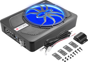 हाइड्रा HY-10MH-HE-BLU Spider Halo Edition – 10” Metal Underseat Subwoofer | 800W Powerful Bass सबवूफर