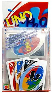 CrazyBuy Waterproof Clear UNO Cards PVC Plastic Transparent Playing Cards