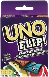 Naama UNO Flip Cards Game, Flip The Deck Change The Game, Double Sided Card Games