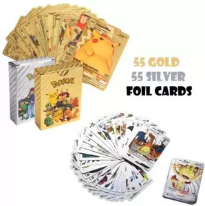 INNOVATIVE PRODUCTS POKEMON GOLD AND SILVER FOIL CARD PACK OF 110 - POKEMON  GOLD AND SILVER FOIL CARD PACK OF 110 . Buy POKEMON, POKE MON, POKEMO toys  in India. shop for