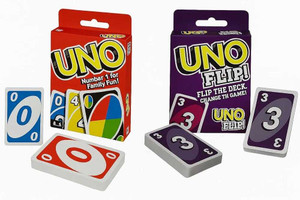 H&M Store UNO Original vs UNO Flip Card Games Classic Colour & Number Matching(Combo of 2)