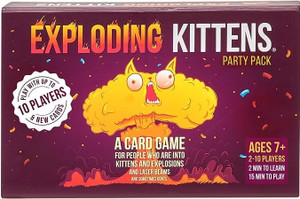 Zuuluzrs Exploding Kittens Party & Fun Games For Ages 7 + (Purple)