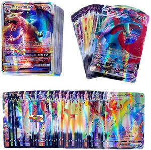 Mira Farmcraft 55 PCS TCG Deck Box - Vmax GX V Series Rare Golden Cards & Common-Rare Mystery