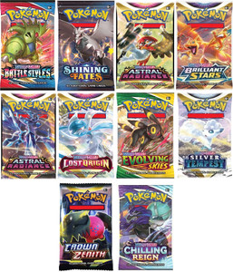 CrazyBuy Pokemon V Star, V, V Max, Mix Series (20 pcs) Booster Cards - Pokemon V Star, V, V Max, Mix Series (20 pcs) Booster Cards . Buy POKEMON toys in India. CrazyBuy Pokemon V Star, V, V Max, Mix Series (20 pcs) Booster Cards - Pokemon V Star, V, V Max, Mix Series (20 pcs) Booster Cards . Buy POKEMON toys in India.