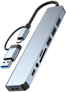 Foxne 8 in 1 USB3.0 C Docking Station - Image 6