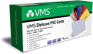 VMS Deluxe PVC Card with Out Chip (Contact IC / Smart Card) - 230 Cards Business Card