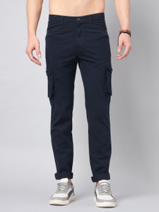 STUDIO NEXX Relaxed Men Dark Blue Trousers