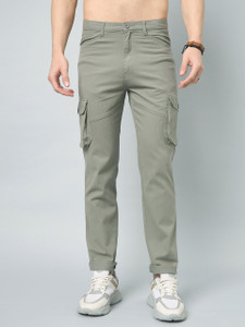 STUDIO NEXX Relaxed Men Grey Trousers
