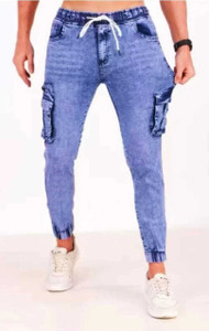 Masher Jogger Fit Men Light Blue Jeans
