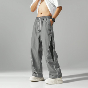 TYRELL Solid Men Grey Track Pants