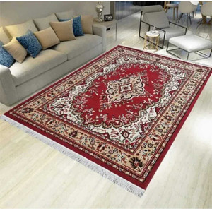 BhCarpet 5 ft  X 7 ft Acrylic Carpet