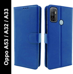 Juberous Flip Cover for Oppo A53, Oppo A32, Oppo A33