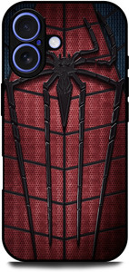 WallCraft Back Cover for APPLE iPhone 16 Plus (SPIDERMAN, LOGO, AVENGER, MARVEL, SUPERHERO