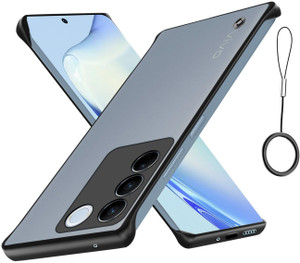 VAPRIF Back Cover for Vivo V27 5G, Vivo V27 Pro 5G, Shock Proof Ultra Slim Frameless, Back Cover