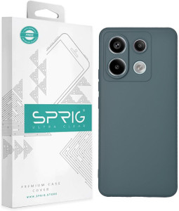 Sprig TPU Matte Back Cover for POCO X6 (Dark Green) - Image 6