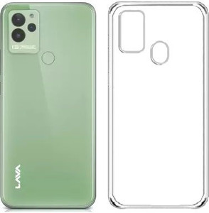 MG Star Back Cover for Lava Blaze (Transparent, Grip Case, Plastic, - Image 1