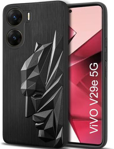 Toucch Back Cover for Vivo v29E Black - Image 6