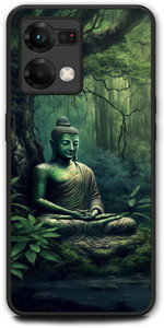 WallCraft Back Cover for OPPO F21 Pro 4G, CPH2363 GAUTAMA BUDDHA, GOD, LORD, ABSTRACT ART, PANTING