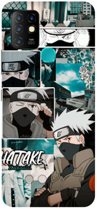 play fast Back Cover for Infinix Hot 10, X682B, NARUTO, SHIPUDDEN, HATAKE, ANIME, BOY, NEON