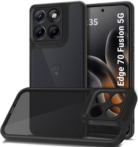 Xolia Back Cover for Motorola Edge 70 Fusion 5G Black - Image 1