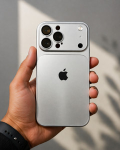 GHIPLA Back Cover for iPhone 15 Pro Max Silver - Image 3