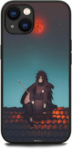 WallCraft Back Cover for APPLE iPhone 13 MADARA UCHIHA, ANIME, GIRL, NEON, NARUTO