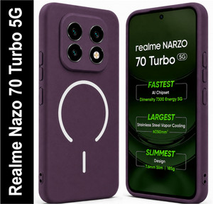 SBMS Back Cover for Realme Narzo 70 Turbo 5G Purple - Image 6