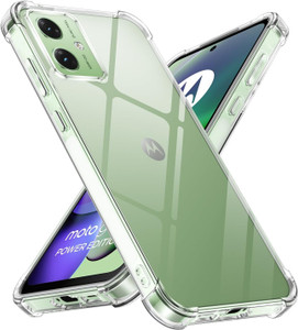 CLOVYR Back Cover for Motorola Moto G54 5G / G64 5G Bumper Silicon Transparent Case