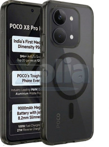 Xolia Back Cover for Poco X8 Pro Max 5G Black - Image 6