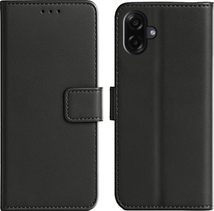 Ascensify Back Cover for Samsung Galaxy M07 5G Premium PU Leather Flip Cover with Card Slots & Stand Feature