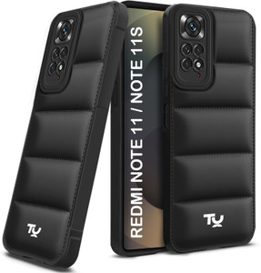 TRUEUPGRADE Back Cover for Redmi Note 11, Black - Image 6