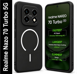 SBMS Back Cover for Realme Narzo 70 Turbo 5G Black - Image 6