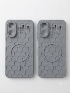 FOUR U COVER Back Cover for AI+ NOVA 2 PRO 5G (Grey) - Image 6