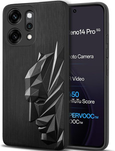 Toucch Back Cover for Oppo Reno 14 Pro Black - Image 6