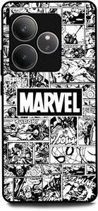 KEYCENT Back Cover for Realme GT 6T 5G (AVENGER, AVENGER LOGO, MARVEL, COMIC