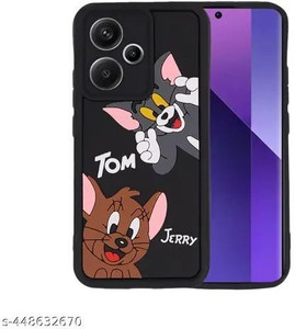sll mart Back Cover for Poco M6 5G Black - Image 2