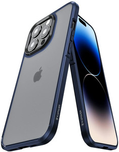 Kapaver Back Cover for Apple iPhone 14 Pro, Matte Clear Case