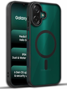 GLOBAL NOMAD Back Cover for Samsung Galaxy A07 5G (Black, Magsafe) - Image 1