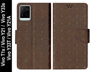 SBMS Flip Cover for Vivo Y21 / Vivo Y33s / Vivo Y21s / Vivo Y21A / Vivo Y33T / Vivo T1x