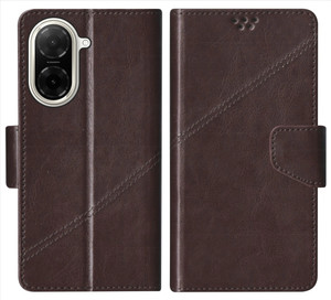 SBMS Flip Cover for Redmi A5 4G / Poco C71 Back Cover Case with Magnatic Closure