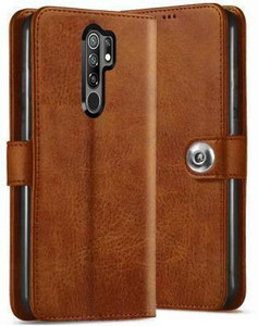 Mycos Flip Cover for Redmi 9 Prime
