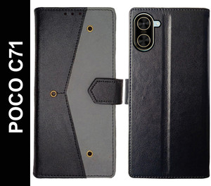 Openbuy Flip Cover for POCO C71, Redmi A5
