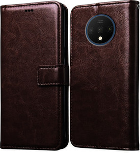 Casotec Flip Cover for OnePlus 7T